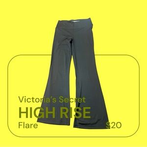 VS black flare leggings